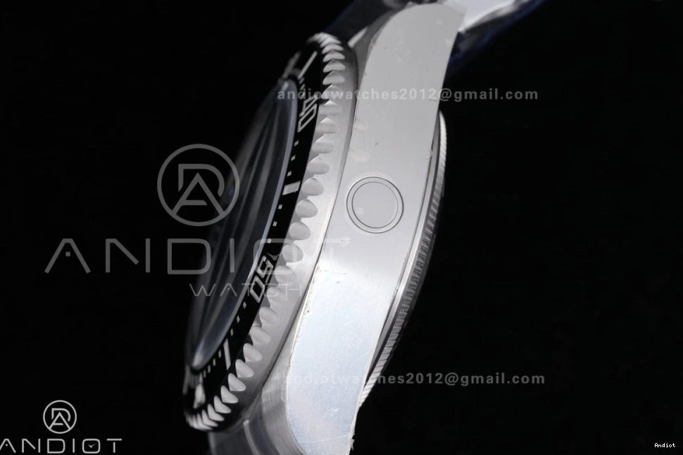 C+F VR3235 Edition Best Sea-Dweller 126660 1:1 904L Black and Ceramic SS Case Bracelet 0319